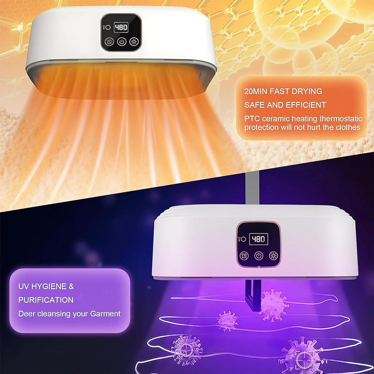 Portable Electric Cloth Dryer Warmer