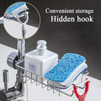 Stainless Steel Faucet Rack Holder For Kitchen Sink