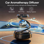 Solar-Powered Aromatherapy Car Air Freshener