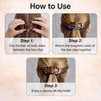 Magnetic Hair Clips
