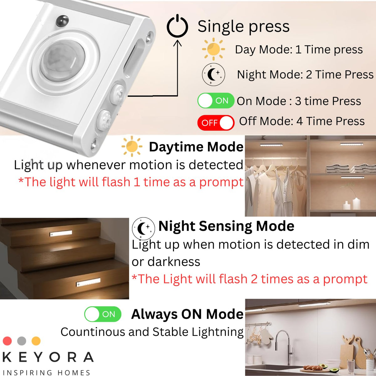 Cabinet Lights (20 cm)