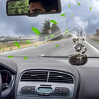 Solar-Powered Aromatherapy Car Air Freshener