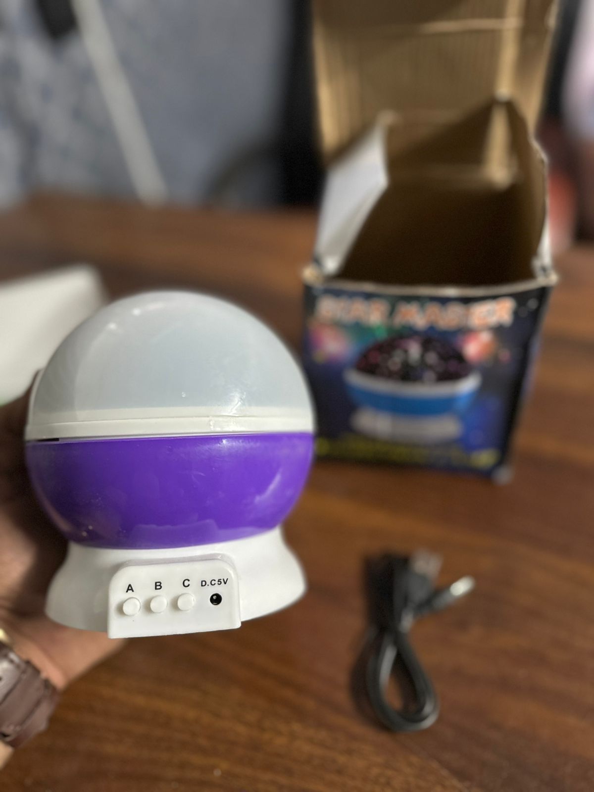 Star Master Galaxy Night Projector Lamp