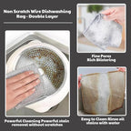 Non Scratch Wire Dish Cloth Double layer
