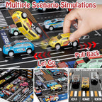 48 PCS colorful mini alloy die-cast racing cars