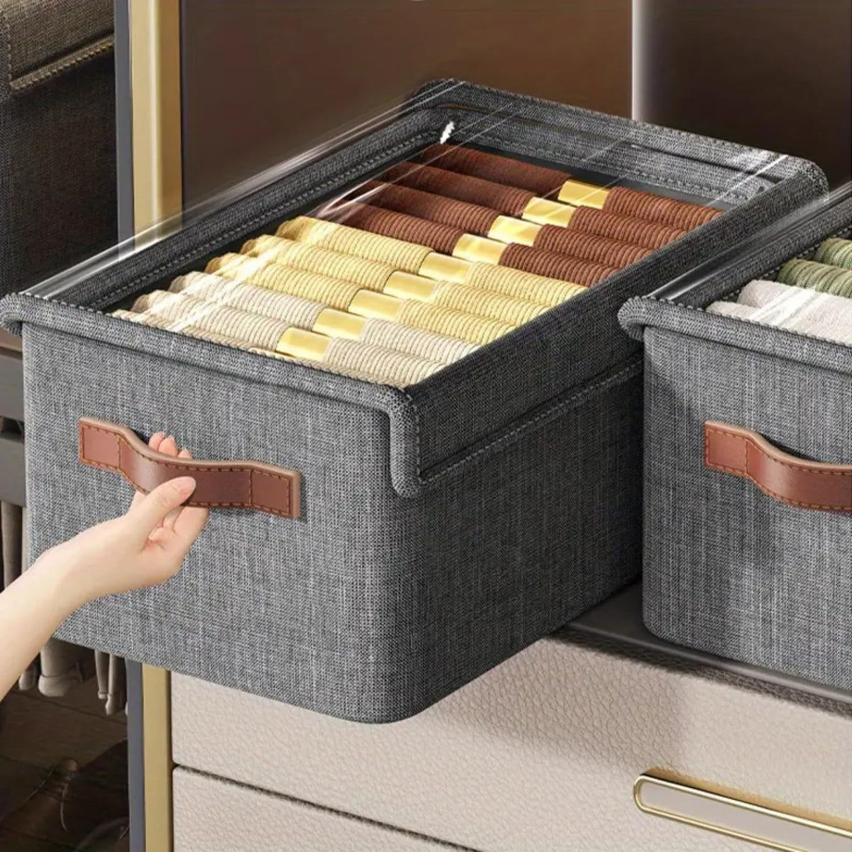 26 L Organizer For Clothes With Lid