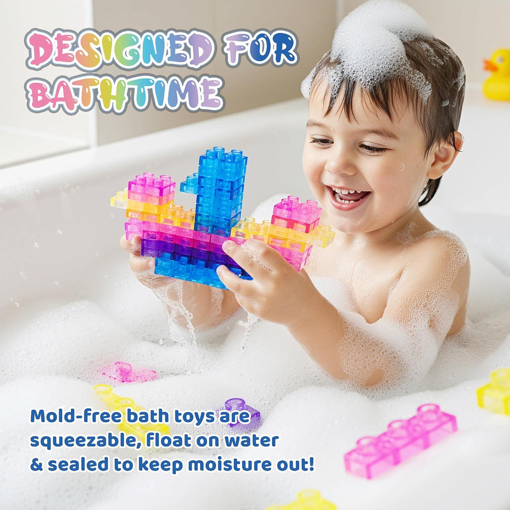 40 Pcs Soft Magic Gummy Building Blocks