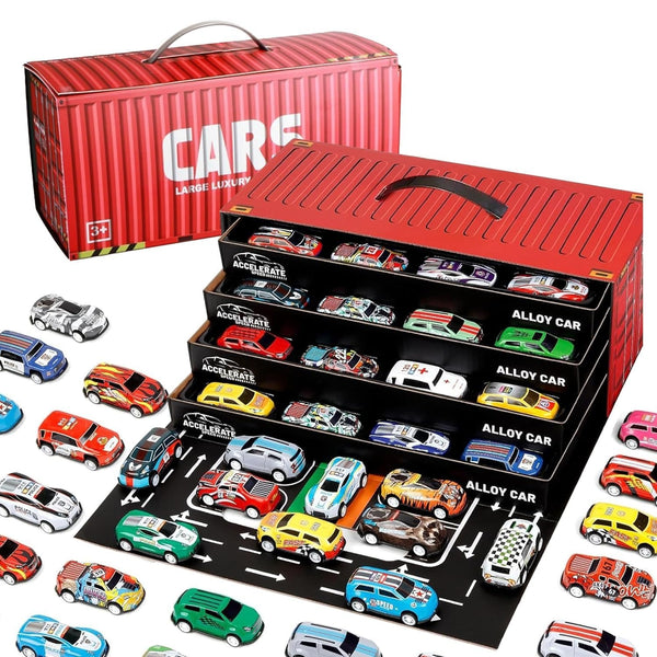 48 PCS colorful mini alloy die-cast racing cars