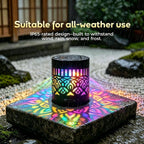 7 Color Solar Mandala Lights