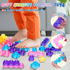 40 Pcs Soft Magic Gummy Building Blocks