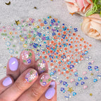 Mini Flower Nail Art Stickers 30 Sheet
