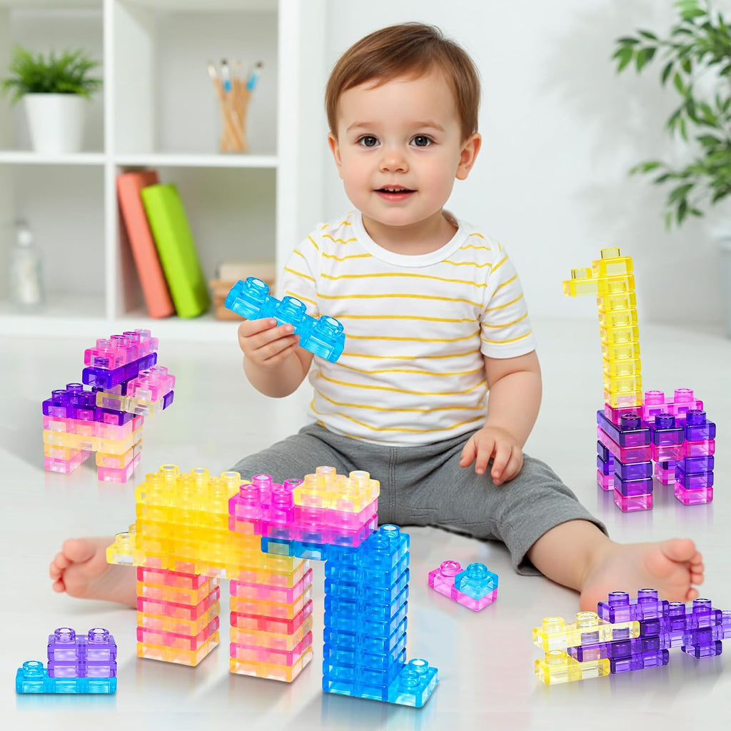 40 Pcs Soft Magic Gummy Building Blocks