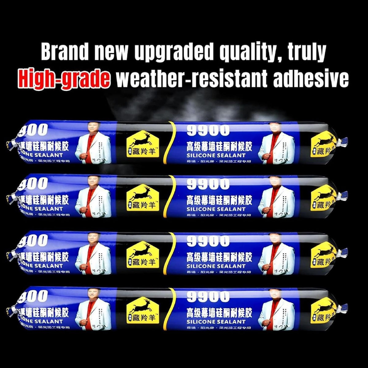 Waterproof Silicone Sealant, Fast Fixing Fast Drying Roof Adhesive