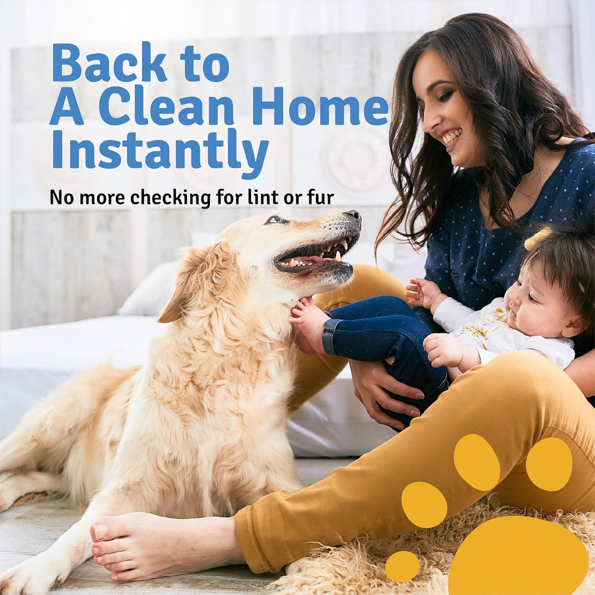 Reusable Pet Hair Remover Gloves