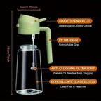 2 in 1 Glass Oil Sprayer and Dispenser Bottle