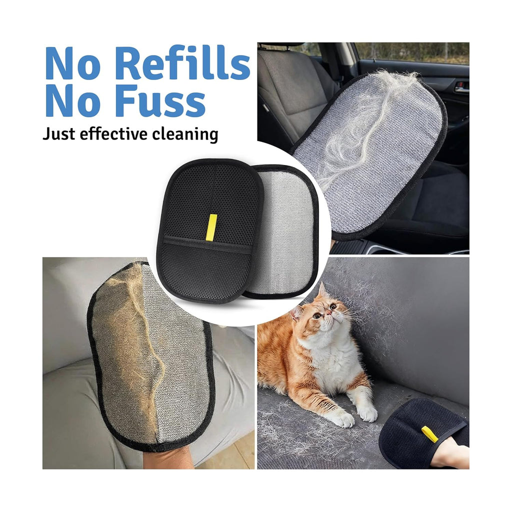 Reusable Pet Hair Remover Gloves