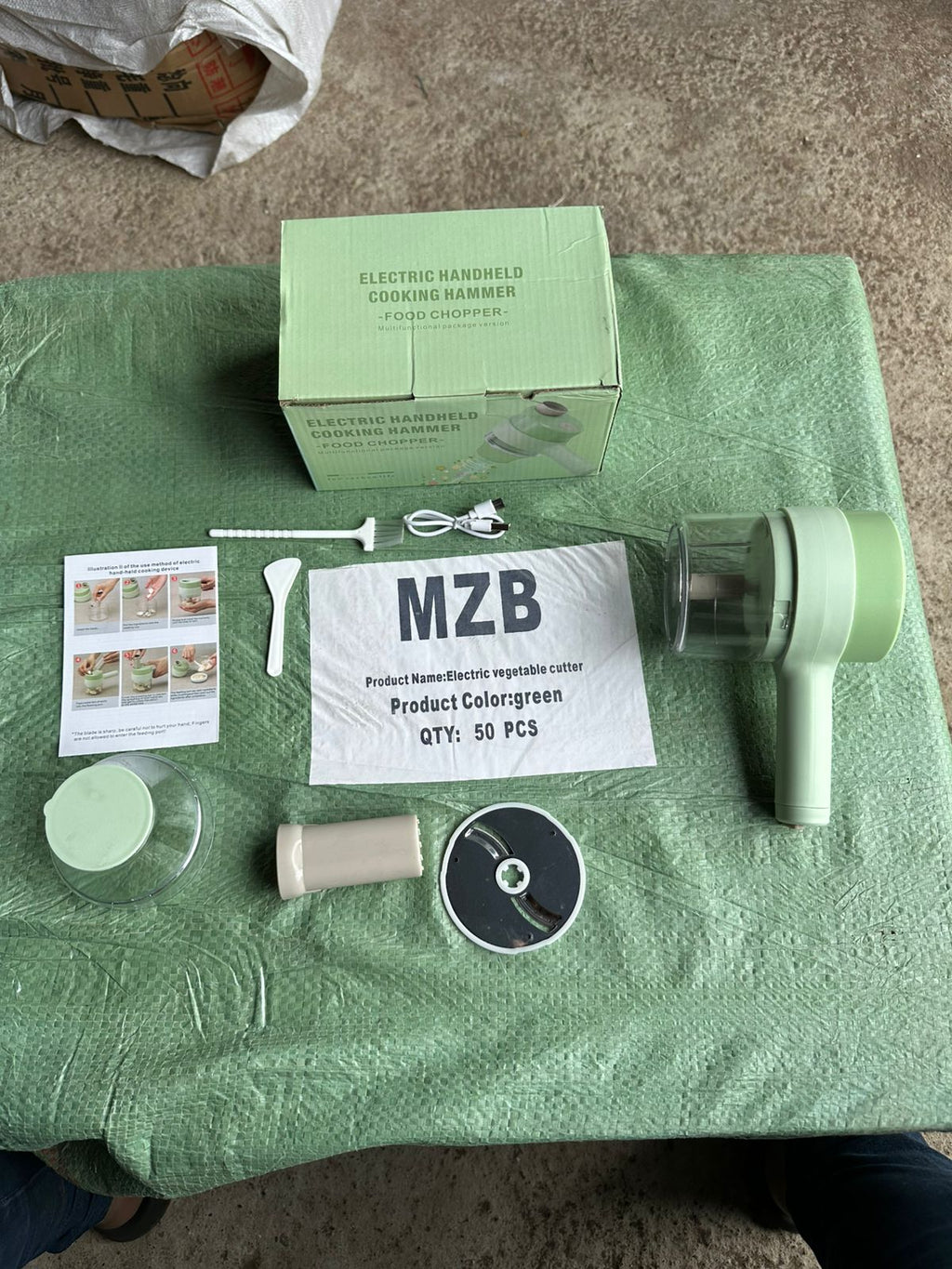 4 in 1 Electric Vegetable Chopper