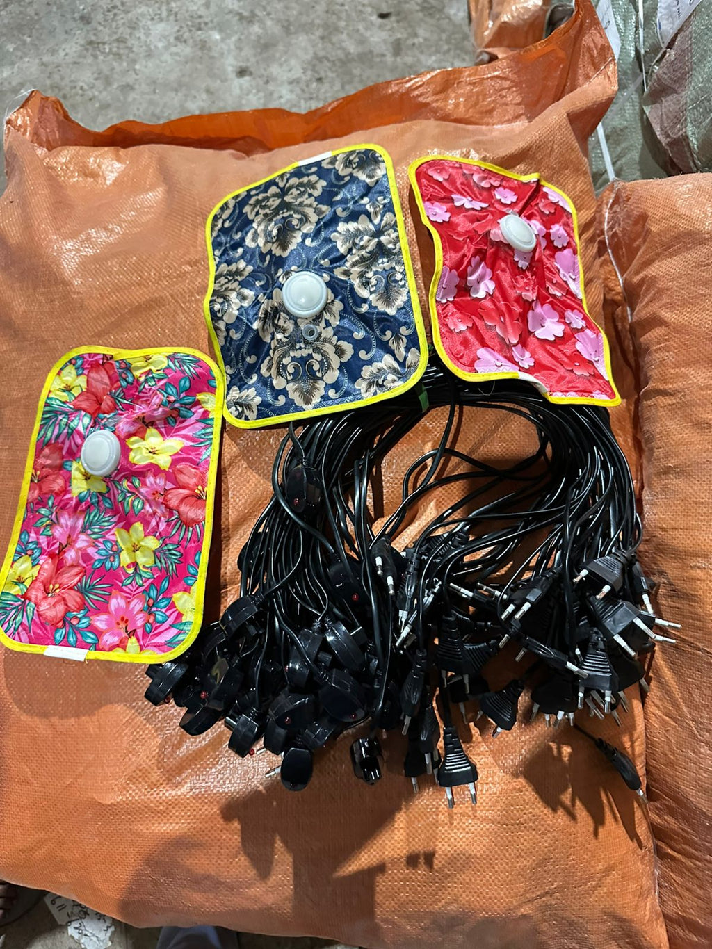 Hot water heating bag