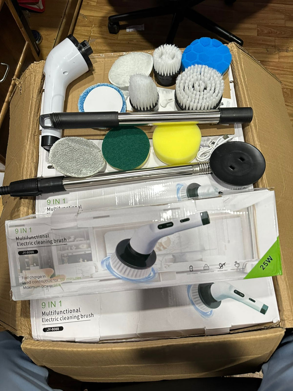 9-in-1 Electric Cleaning Brush