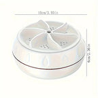 Ultrasonic Turbine Mini Washing Machine