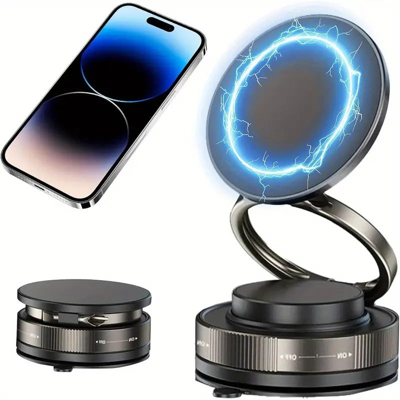 360° Vaccum Magnetic car Phones Holder