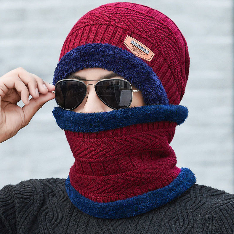 Winter 2 pc Scarf Cap