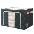 66 LTR Foldable Steel Frame Cloth Storage Bag