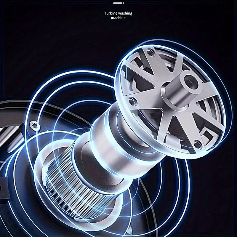 Ultrasonic Turbine Mini Washing Machine