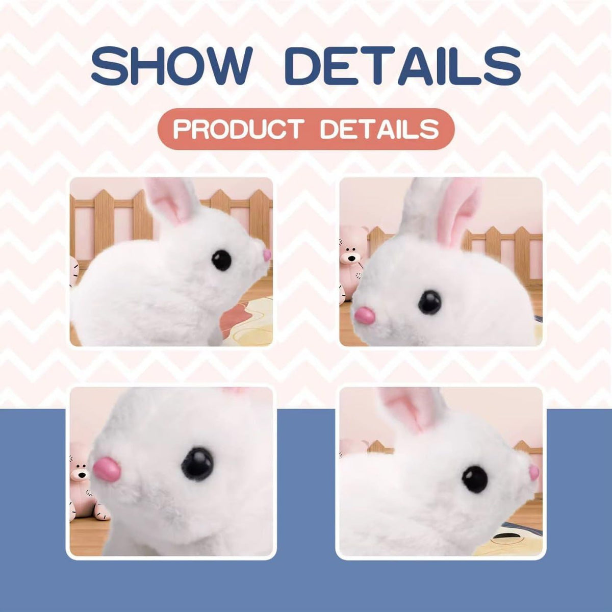 Walking Bunny Toy with Sounds