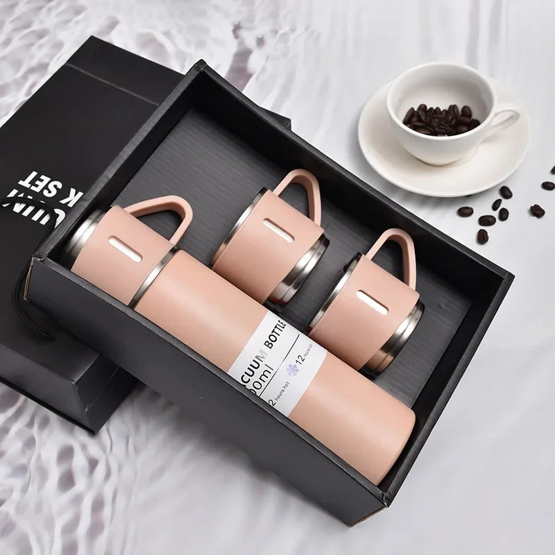 Vaccum Flaks Bottle With 3 Pc Cup