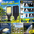 Outdoor Solar Street Light with Remote