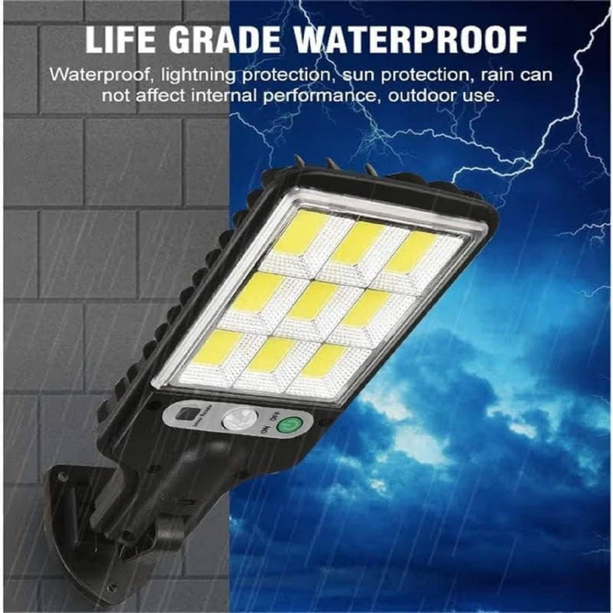 Outdoor Solar Street Light with Remote