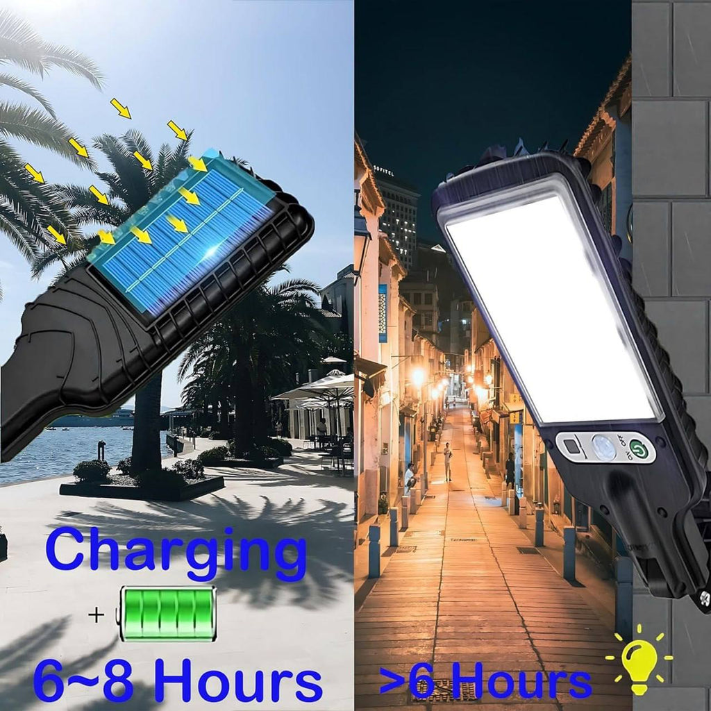Outdoor Solar Street Light with Remote