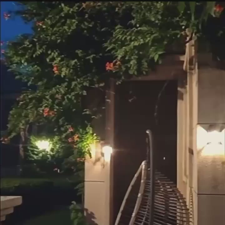 Solar motion Wall Bulb
