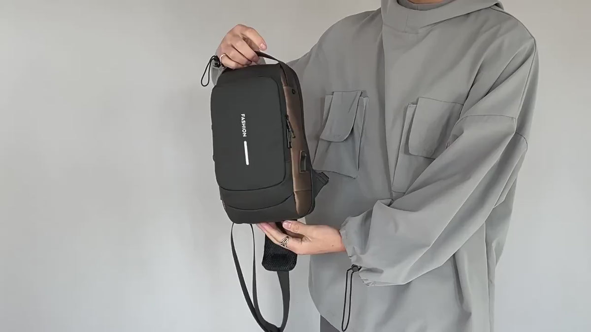 Usb Chest Bag