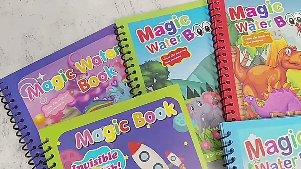 Magic Water Book With Pen
