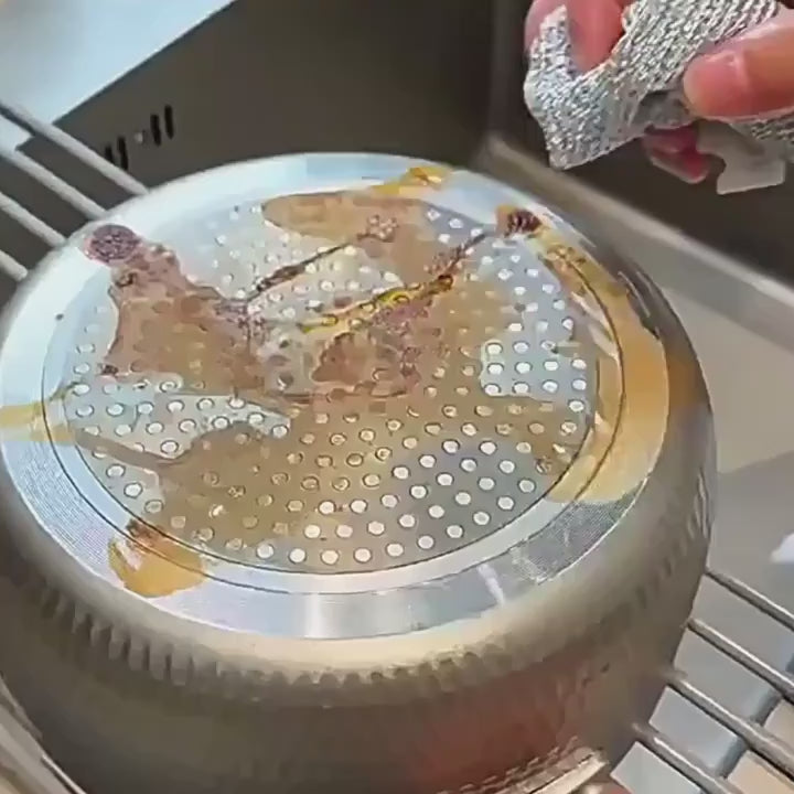 Non Scratch Wire Dish Cloth Double layer
