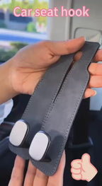 Leather Car Seat Headrest Hook