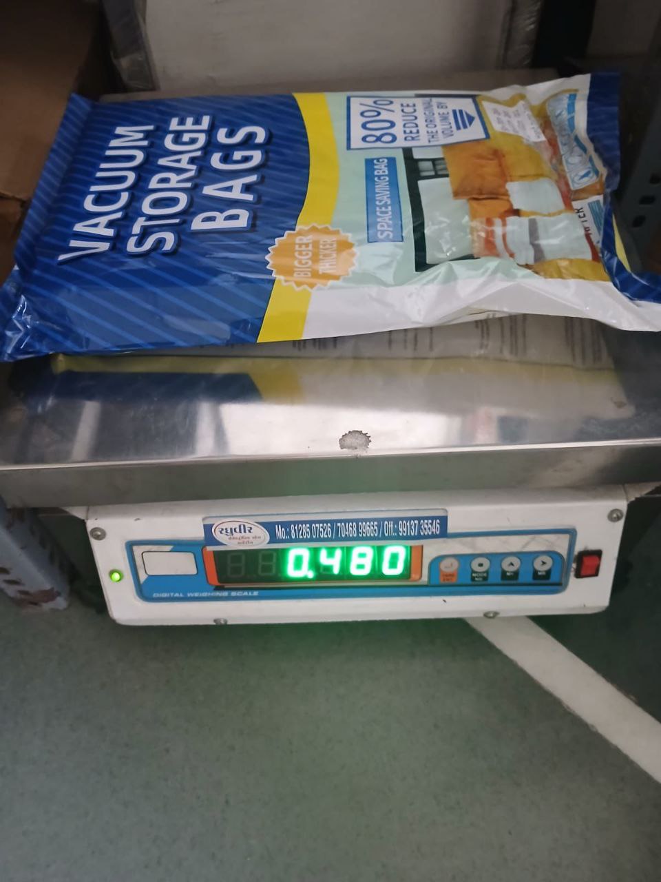 5 Pic Vaccum Bag With Pump